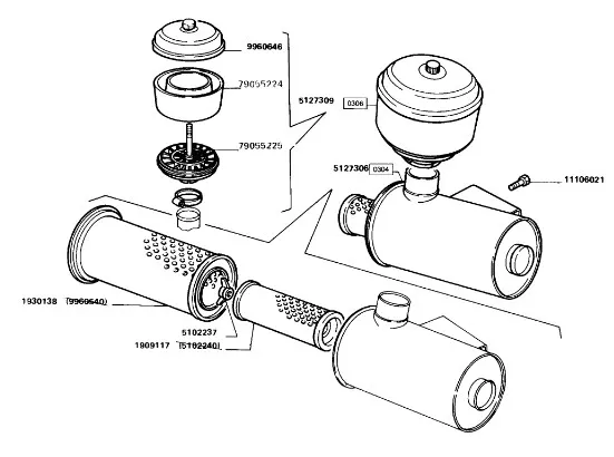 1930138 - фильтр воздушный