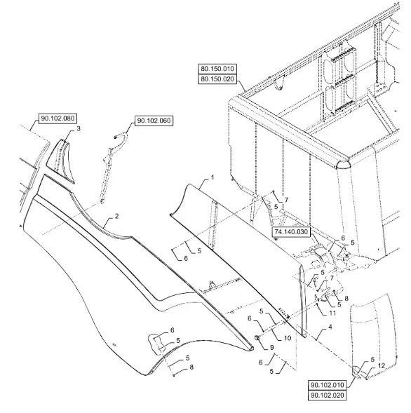 48040567 - боковая панель